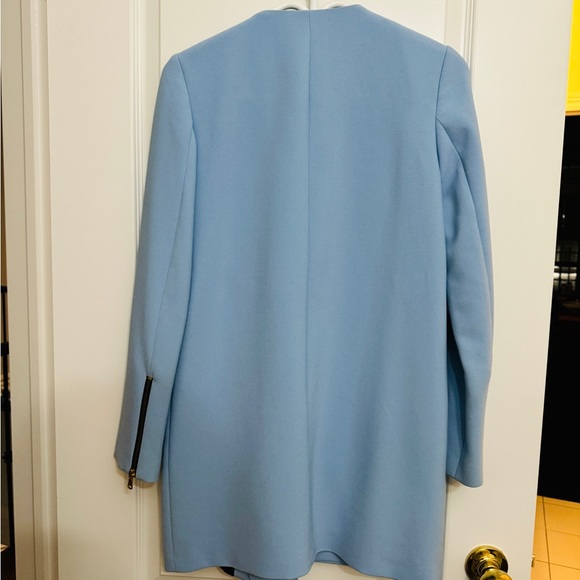 ZARA Baby Blue Blazer Coat Suit jacket, Size XS - Picture 7 of 9